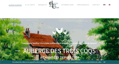Desktop Screenshot of 3coqs.ch